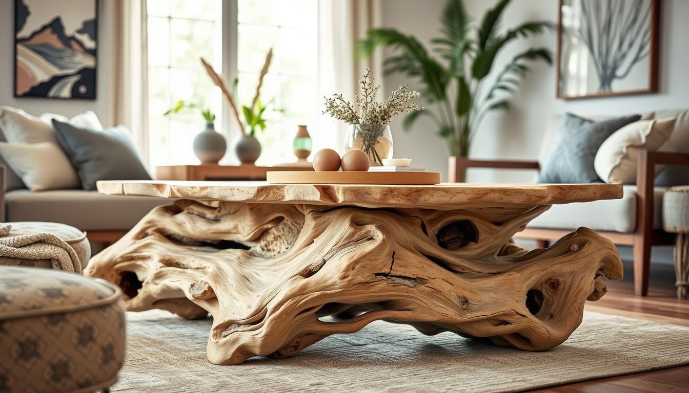 Driftwood coffee table