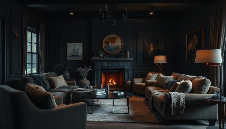 Moody Living Room