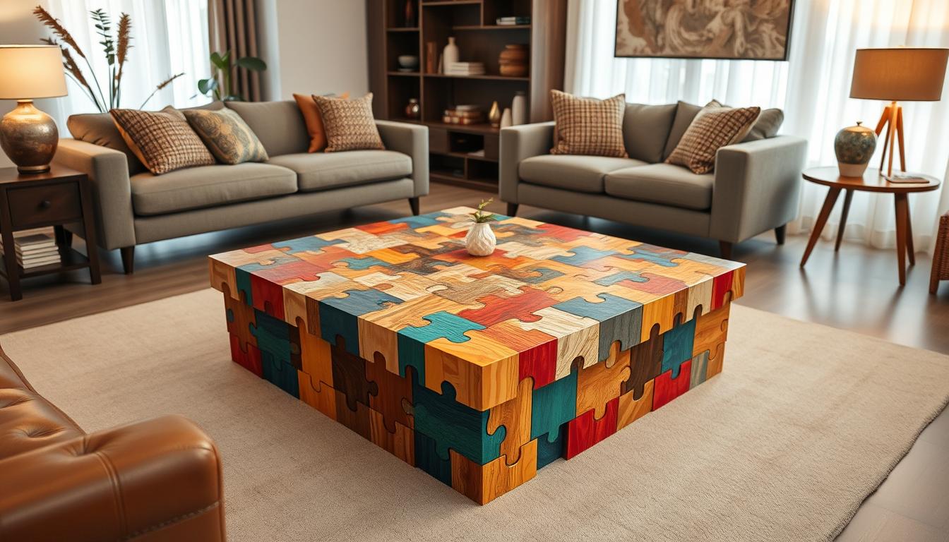 Puzzle Coffee Table