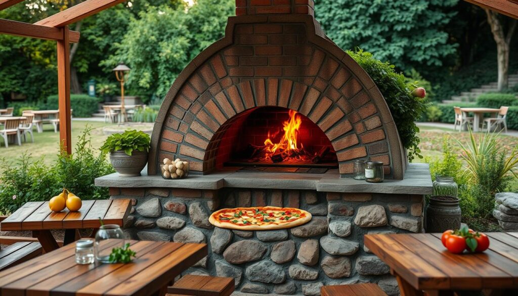 brick pizza oven