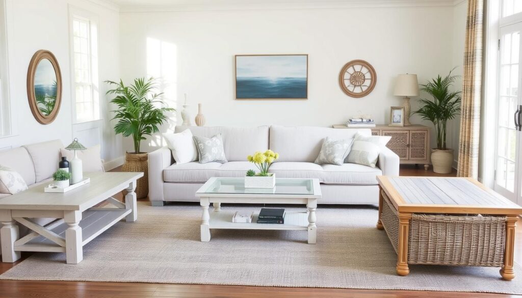 coastal coffee table selection