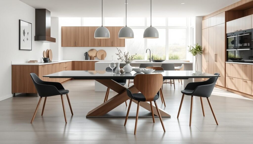 contemporary dining tables