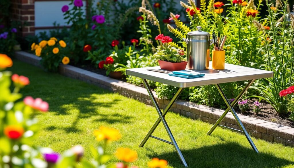 durable small folding tables for outdoor use