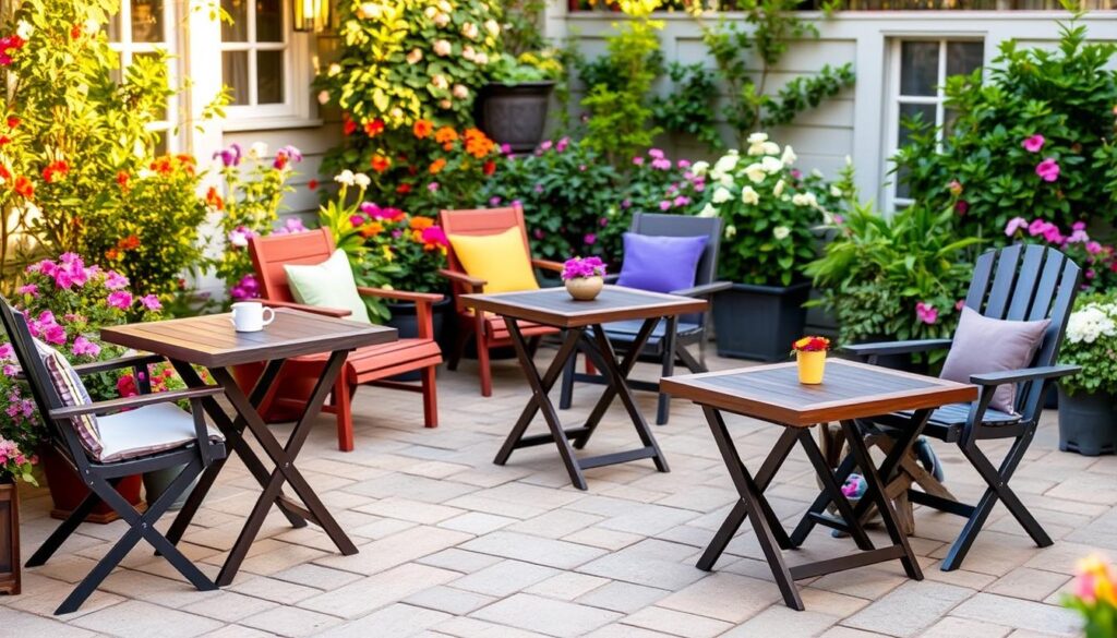 durable small folding tables for outdoor use