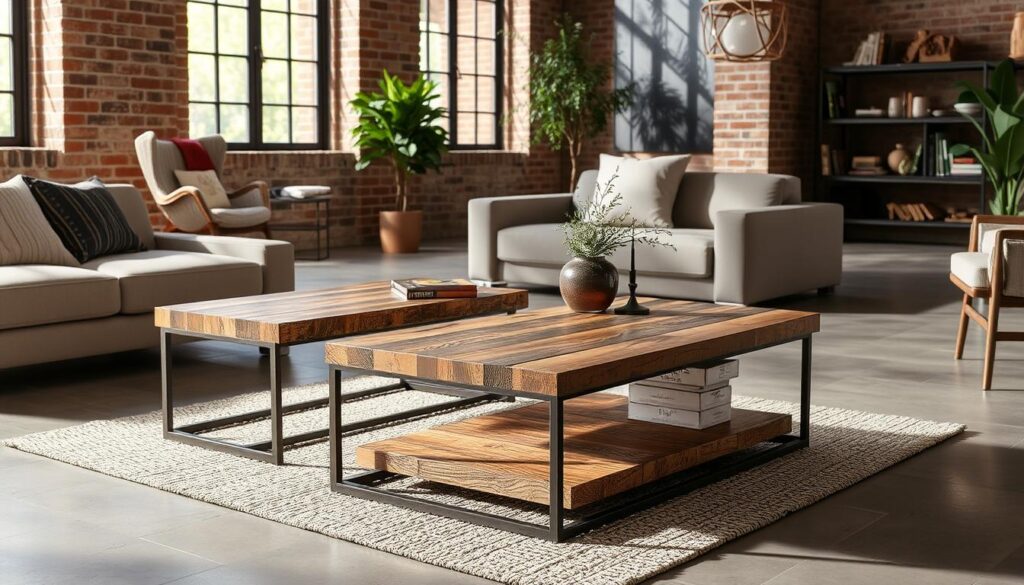 industrial coffee tables