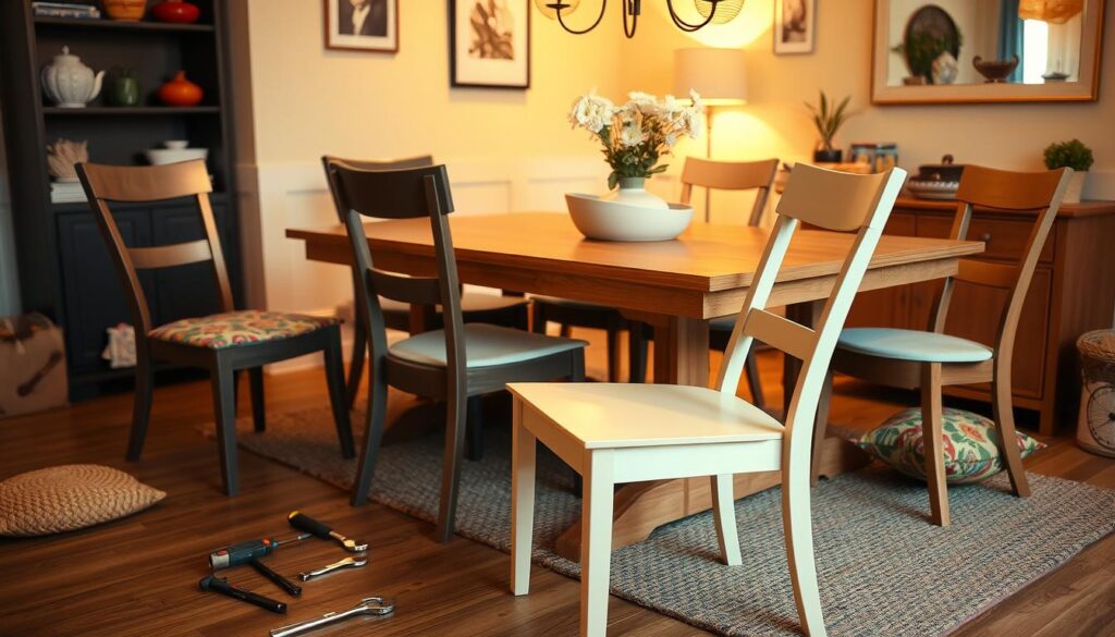 inexpensive dining room chairs assembly