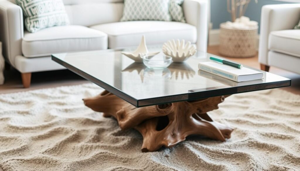 modern coastal coffee table