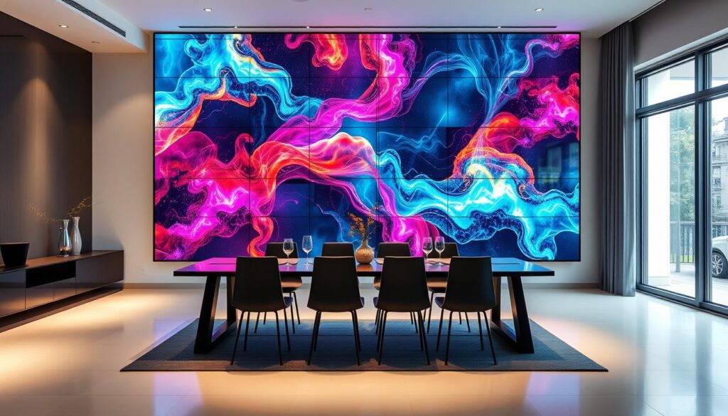 modern dining room art