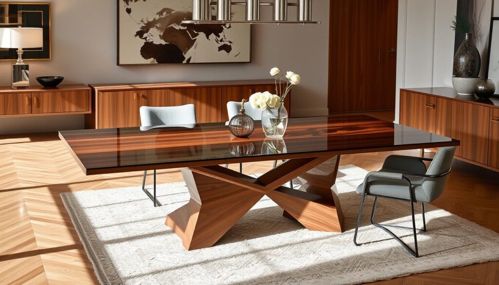 modern dining table