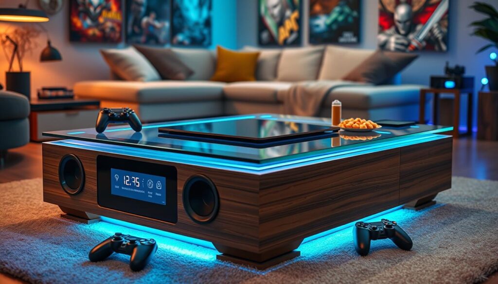 multimedia coffee table