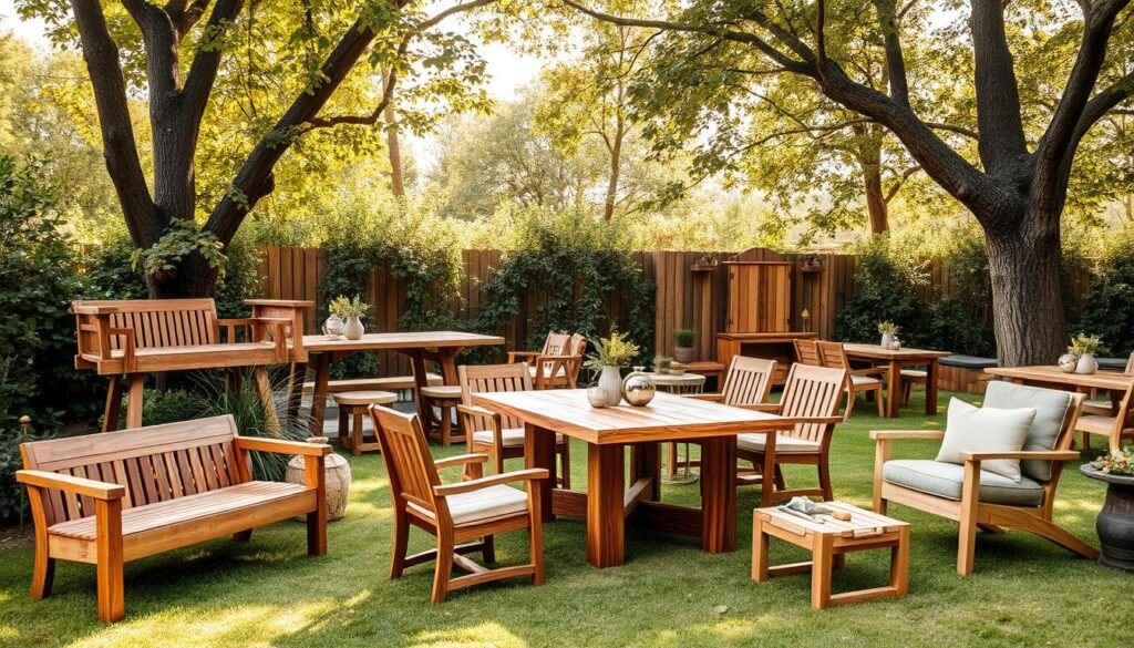 outdoor furniture woods