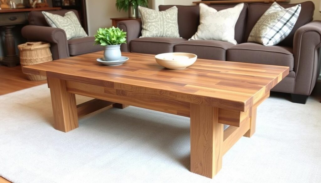 rustic coffee table