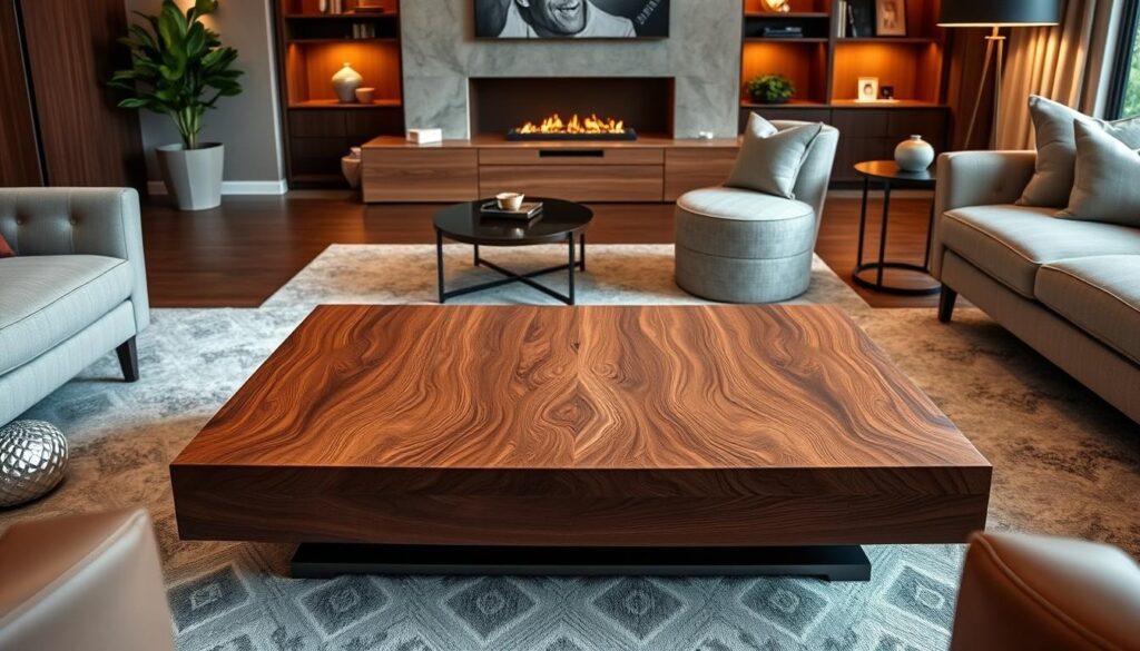 walnut coffee table brands