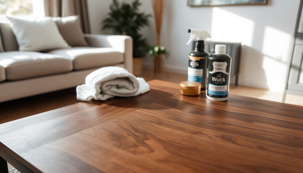 walnut coffee table care