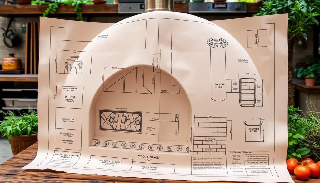 wood-fired pizza oven plans