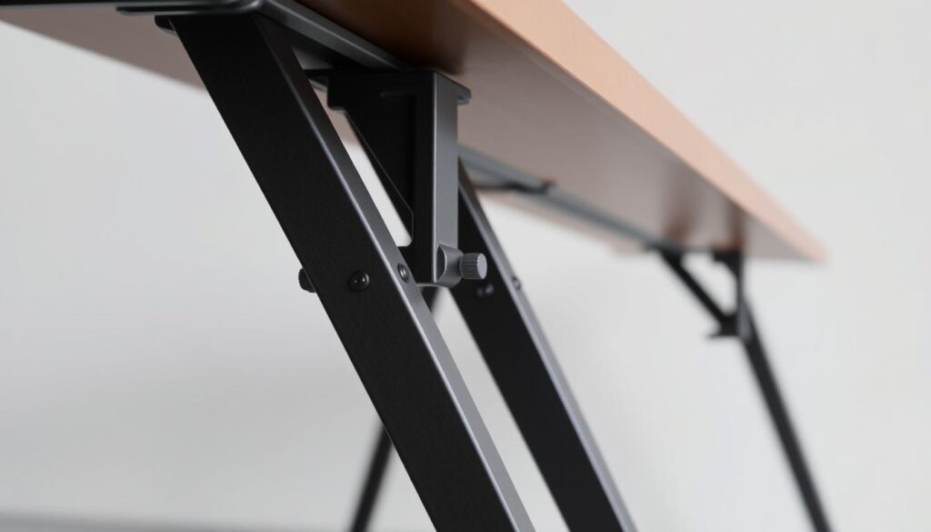 adjustable folding table leg extensions