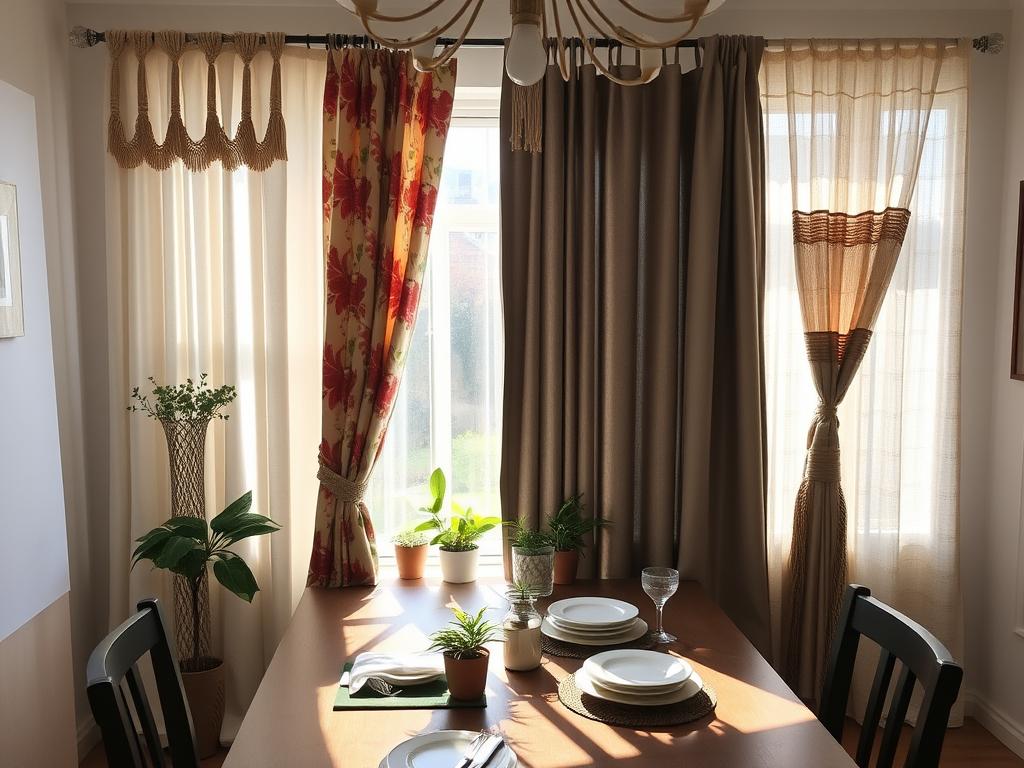 dining room curtain ideas