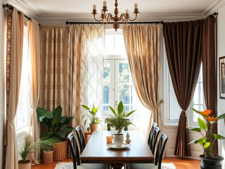 dining room curtain ideas