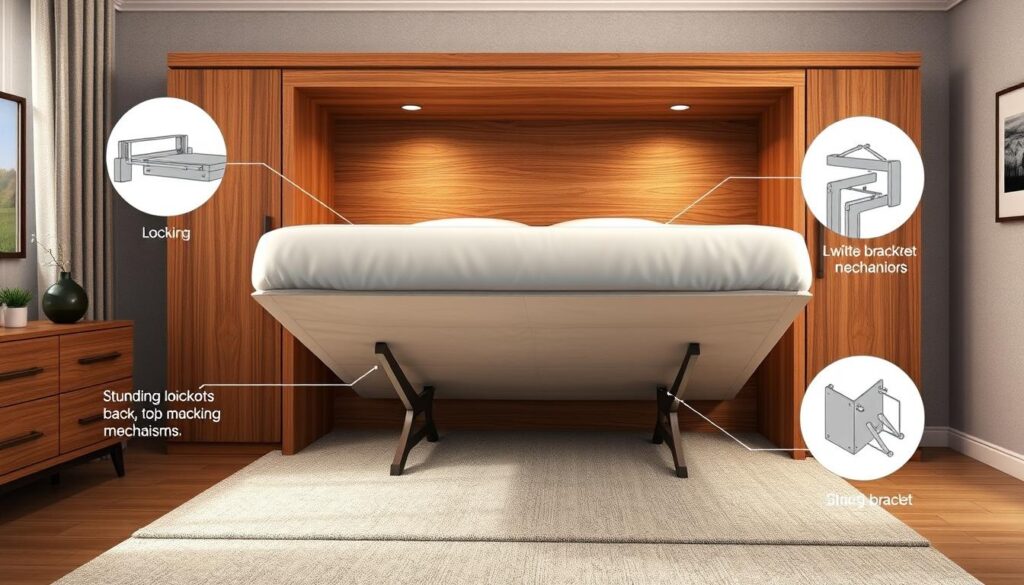 king murphy bed safety considerations