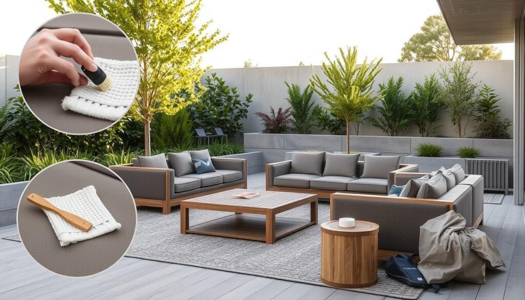 modular outdoor furniture maintenance