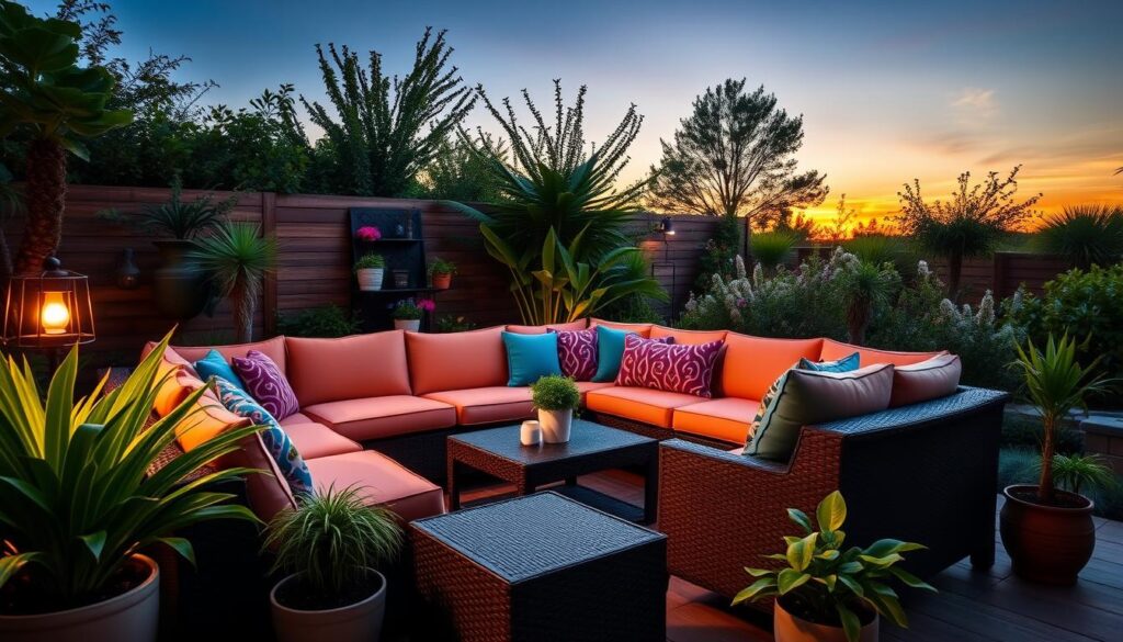 sectional outdoor furniture