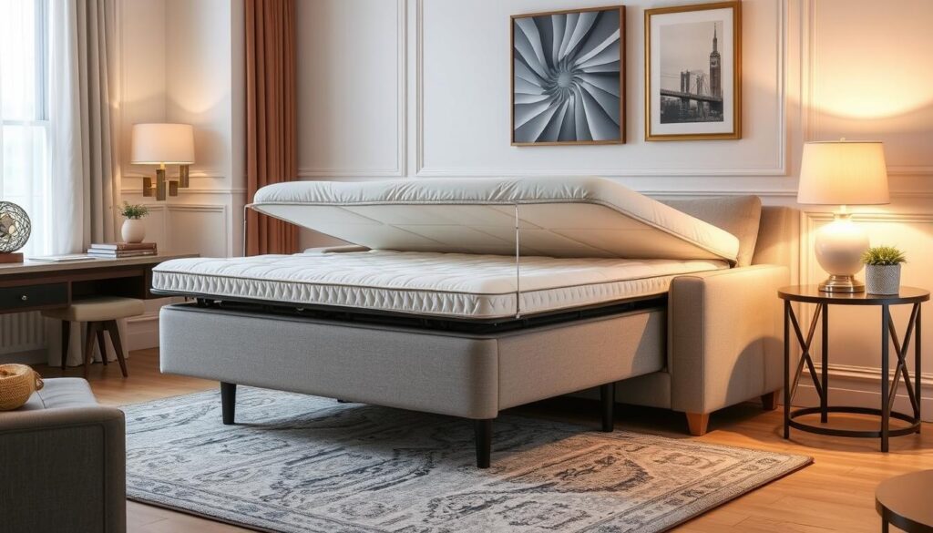 sofa bed mattress size