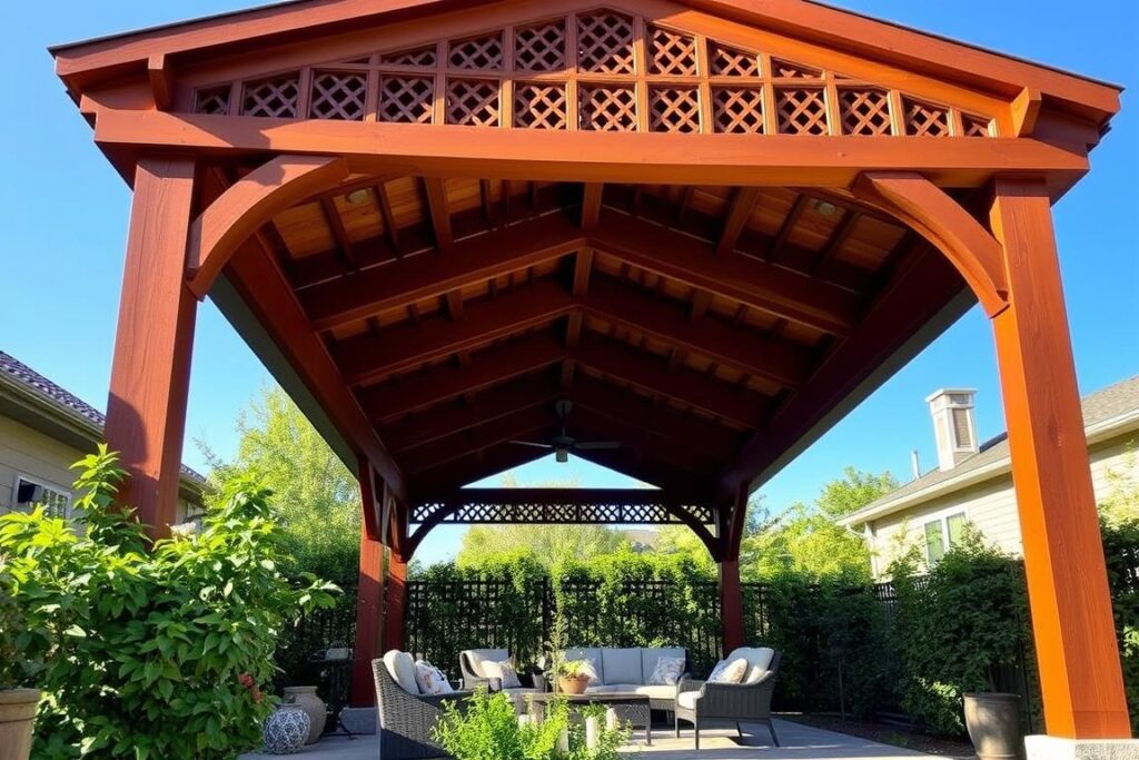 wood patio covers