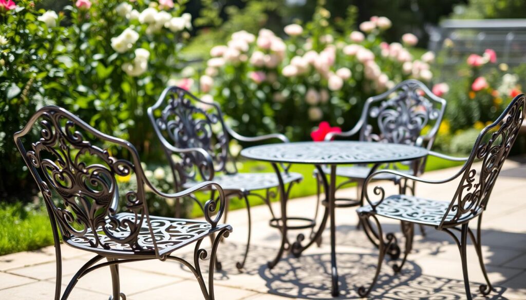 wrought iron patio furniture