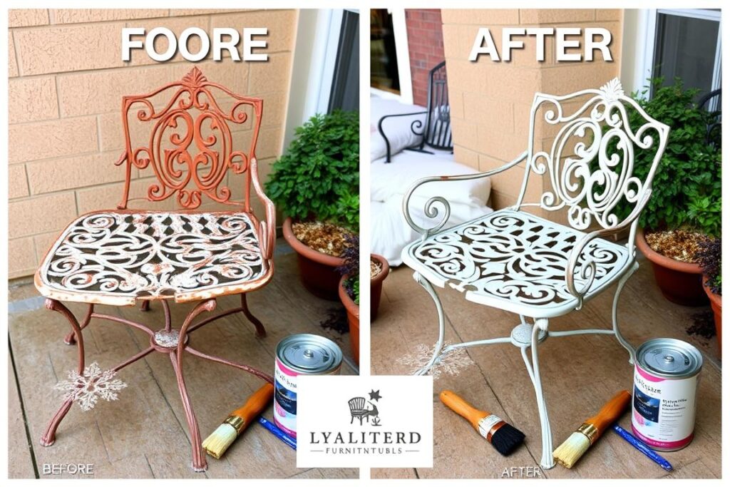 wrought iron patio furniture protection