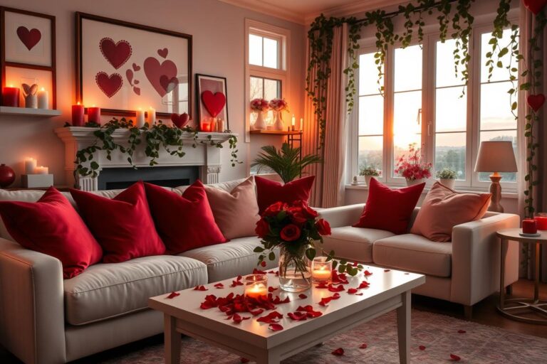 Valentine’s Day Living Room Decor