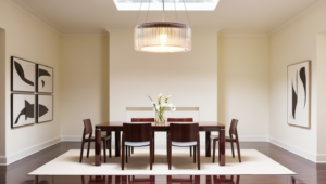 Solar-Powered Dining Room Lights