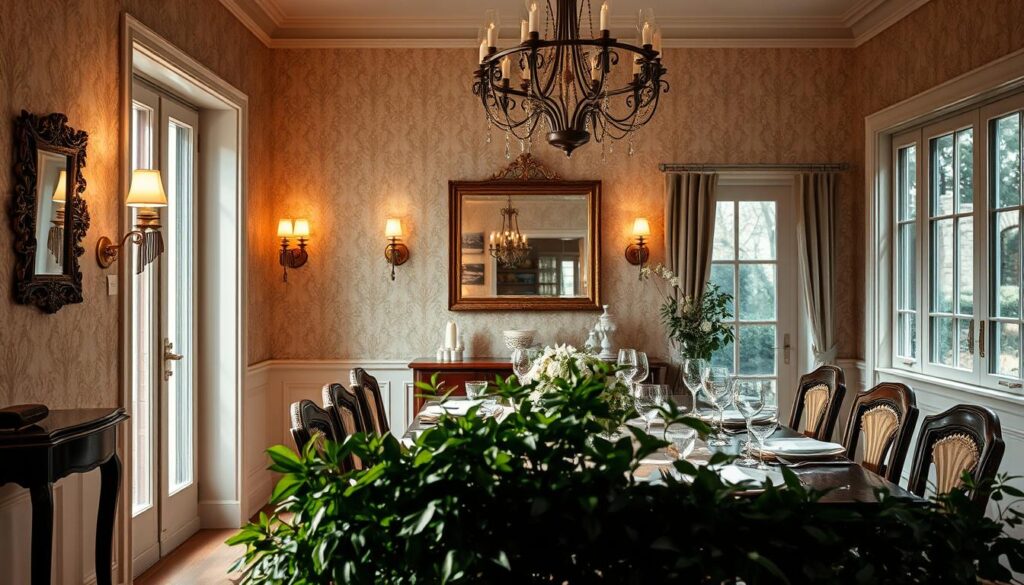 dining room wallpaper