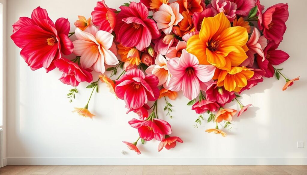 large flower wall decals