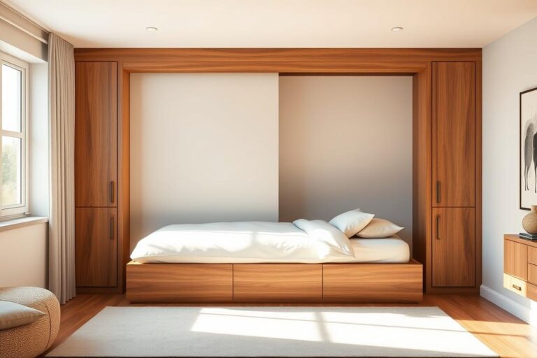 murphy bed with door