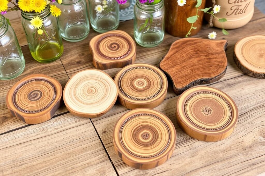 rustic coasters