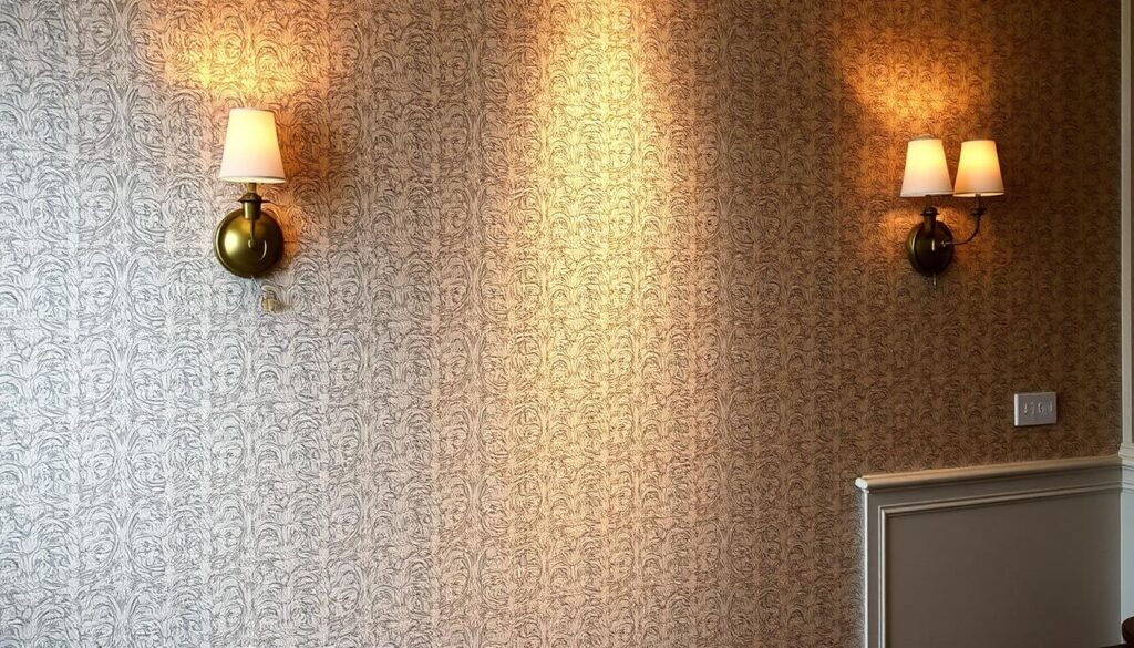 textured dining room wallpaper