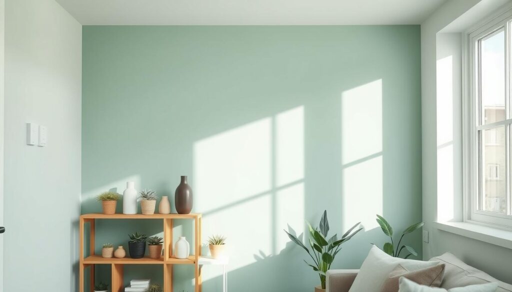 green accent wall ideas for small spaces