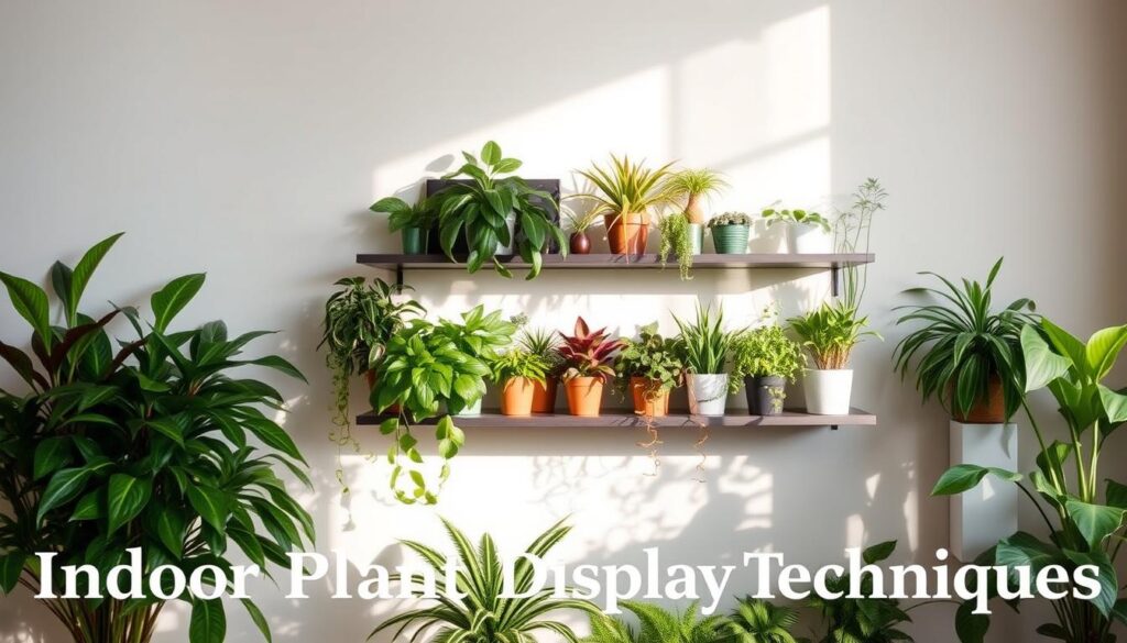 indoor plant display