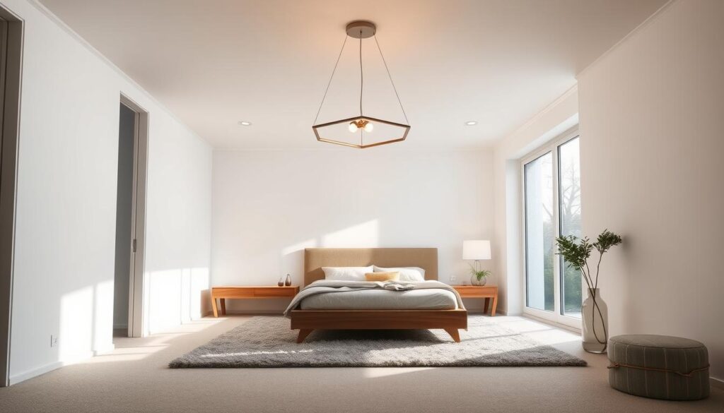 modern bedroom lighting