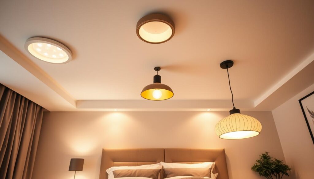 modern bedroom lighting