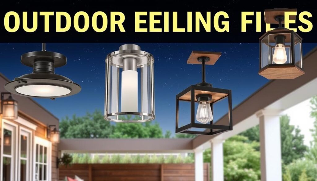 outdoor ceiling lights