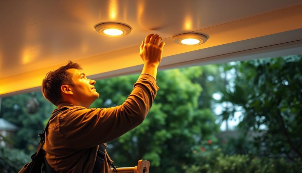 outdoor ceiling lights maintenance