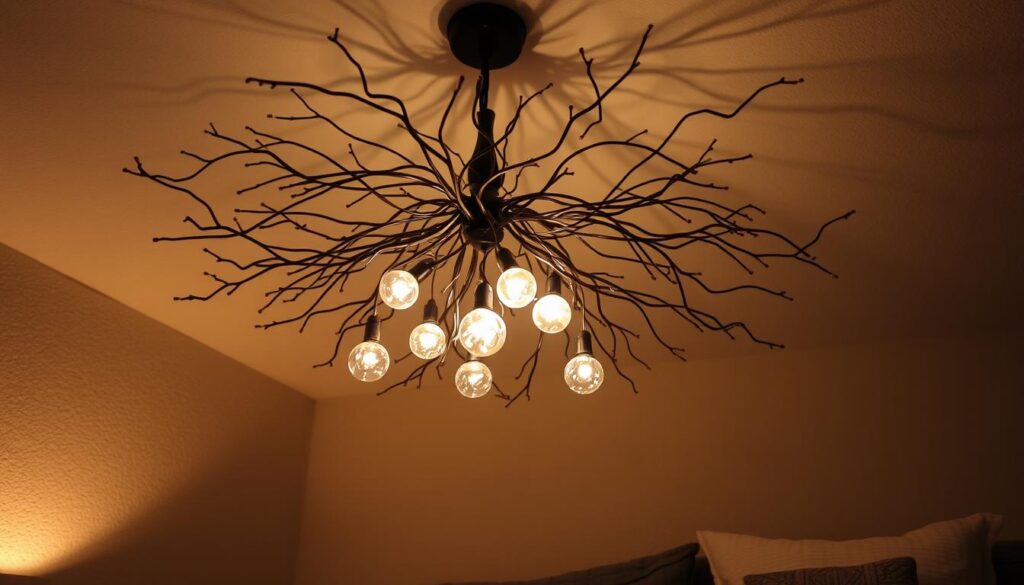 unique ceiling lights for bedroom's